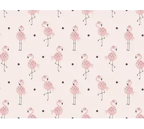 kinderkamerkleed vinyl | Flamingo junkie