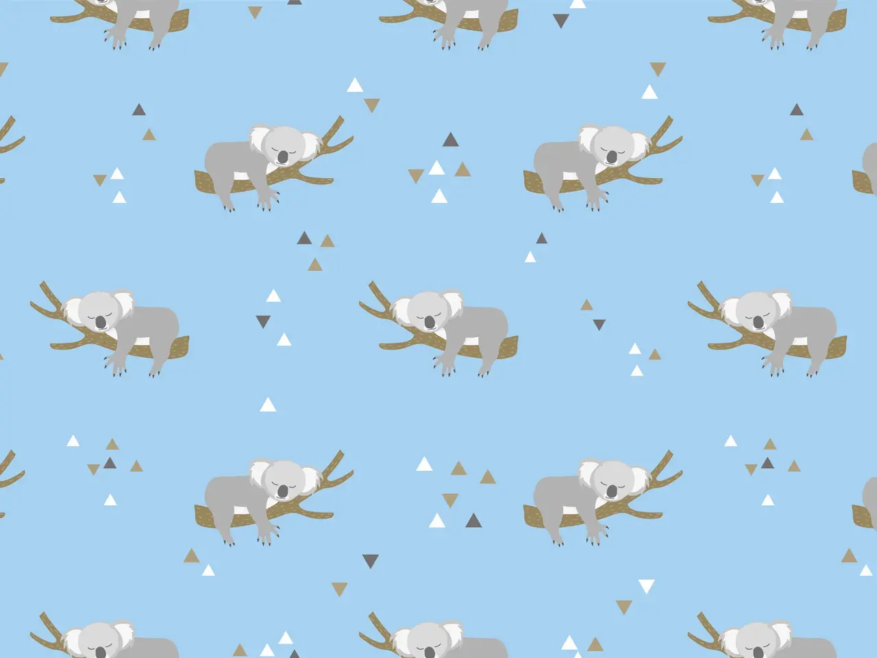 kinderkamerkleed vinyl | | Lazy Koala kinderkamerkleed vinyl | | Lazy Koala