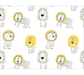kinderkamerkleed vinyl | | Lion