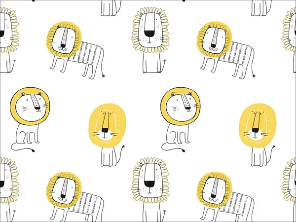 kinderkamerkleed vinyl | | Lion