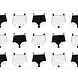kinderkamerkleed vinyl | Foxy kinderkamerkleed vinyl | Foxy
