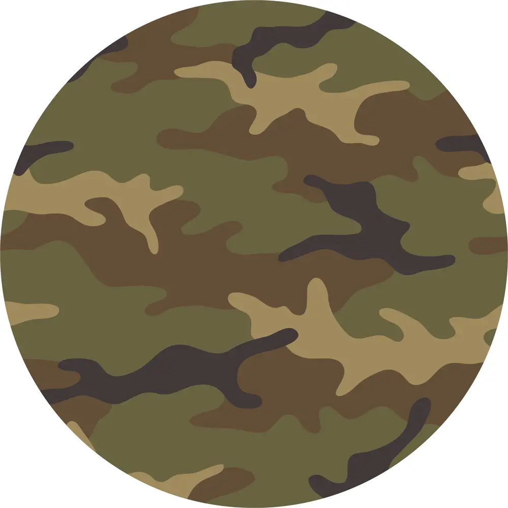 kinderkamerkleed vinyl | Camouflage kinderkamerkleed vinyl | Camouflage
