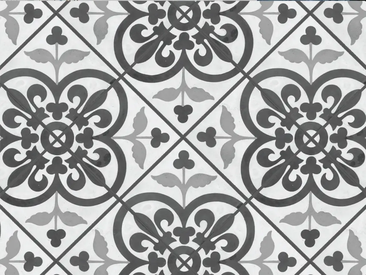 Vloerkleed vinyl | Old dirty grey Vloerkleed vinyl | Old dirty grey