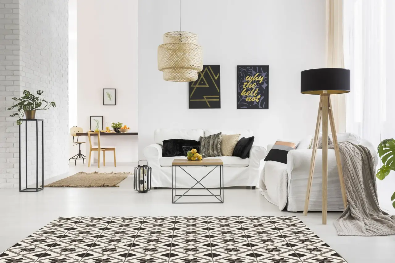 Vloerkleed vinyl | Vintage  old dark Vloerkleed vinyl | Vintage  old dark