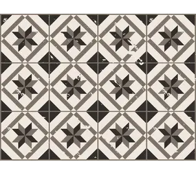 Vloerkleed vinyl | Vintage  old dark Vloerkleed vinyl | Vintage  old dark