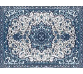 Vloerkleed vinyl | Persia blauw Vloerkleed vinyl | Persia blauw