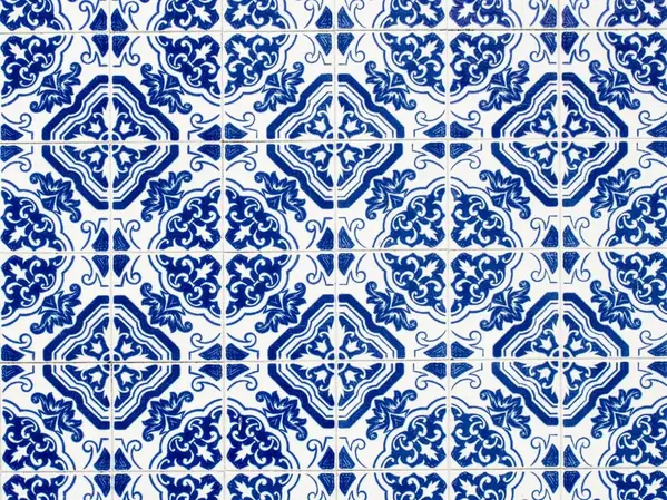 floorevents.com Vinyl rug | Blue Lissa