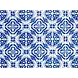 floorevents.com Vinyl rug | Blue Lissa
