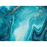 Vloerkleed vinyl | Blue lagoon Vloerkleed vinyl | Blue lagoon