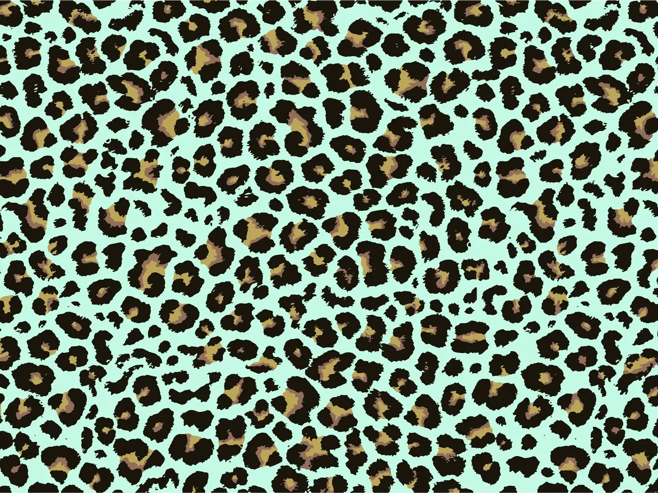 floorevents.com Placemat vinyl | Panther aqua