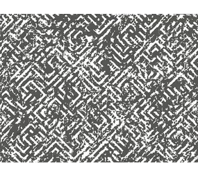 Vinyl rug | Vintage maze Vinyl rug | Vintage maze