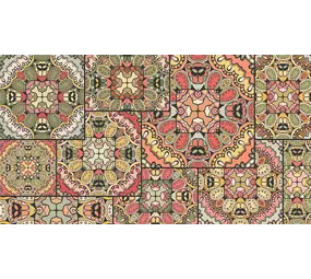 Vinyl rug | Vintage patch Vinyl rug | Vintage patch