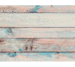 Vloerkleed vinyl | Old wood aqua Vloerkleed vinyl | Old wood aqua