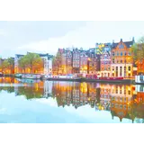 Vinyl placemat | Amsterdam canals Vinyl placemat | Amsterdam canals