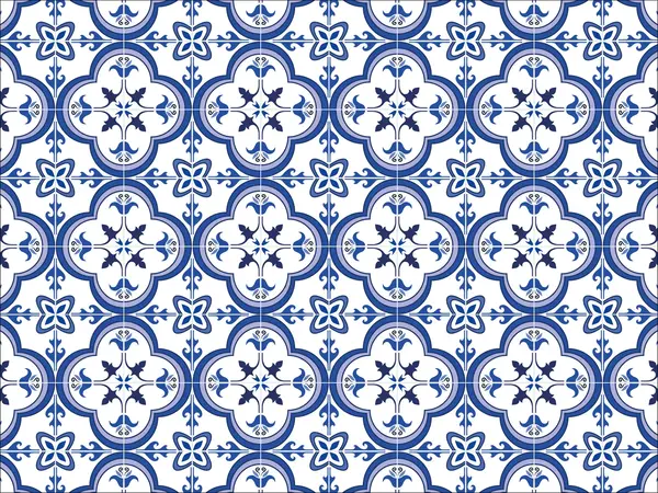 Vinyl rug | Blue Tiles Vinyl rug | Blue Tiles