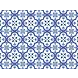 Vinyl rug | Blue Tiles Vinyl rug | Blue Tiles