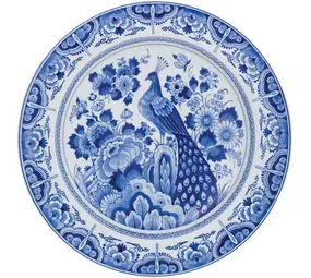 Vloerkleed vinyl rond | Hollands Bordje Vloerkleed vinyl rond | Hollands Bordje