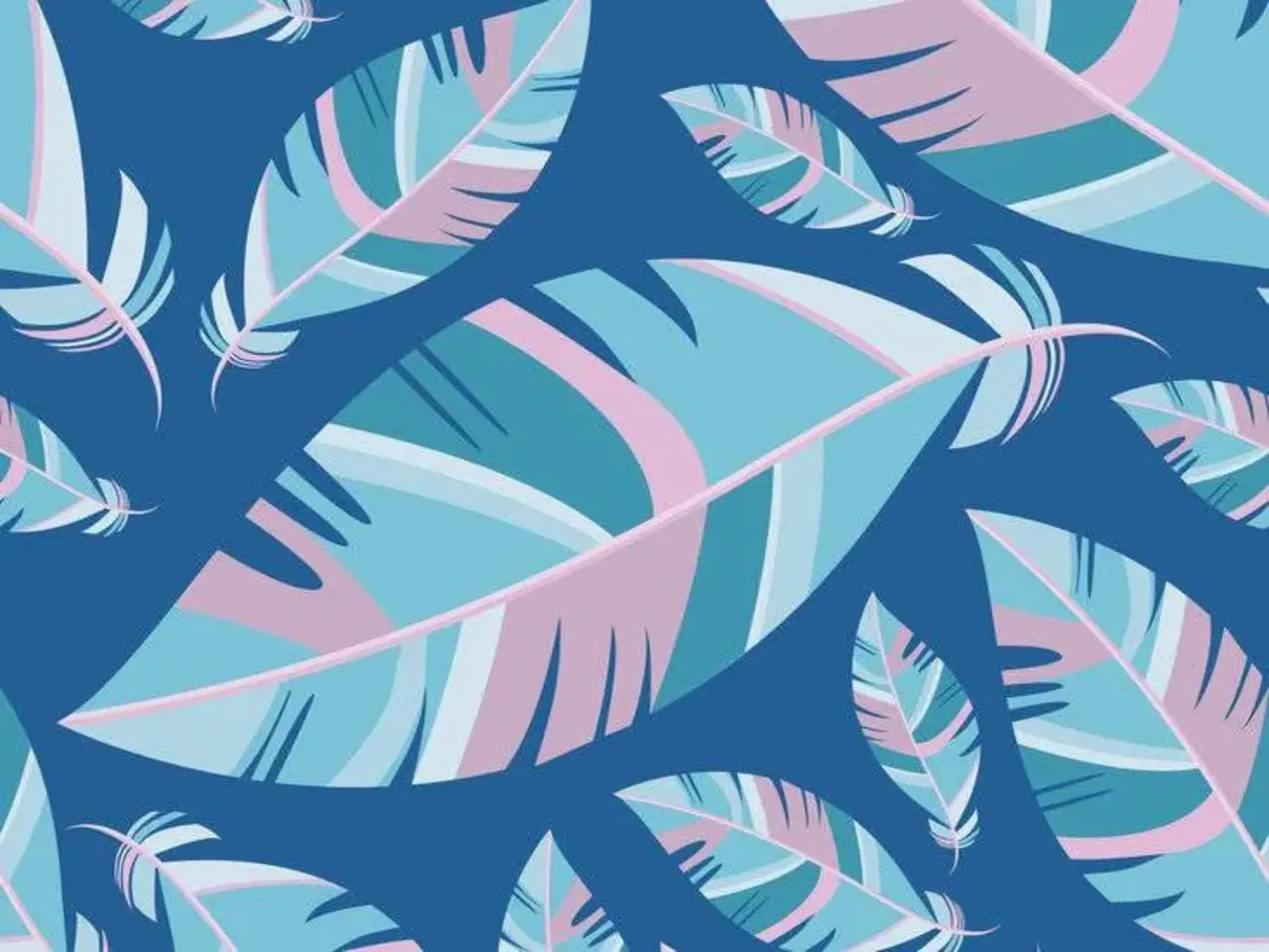 children's room rug vinyl | Feather blue children's room rug vinyl | Feather blue