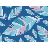 kinderkamerkleed vinyl | Veren blauw kinderkamerkleed vinyl | Veren blauw