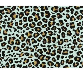 Kinderkamer kleed | Panter aqua Kinderkamer kleed | Panter aqua