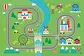 Play mat | Train track Play mat | Train track