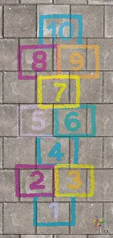 Spielteppich | Hüpfspielbahn Spielteppich | Hüpfspielbahn