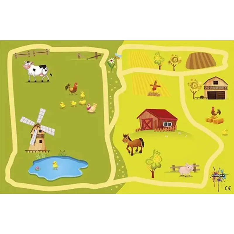 Spielteppich | Bauernhof