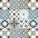 Vinyl rug | Baladi Blue Vinyl rug | Baladi Blue