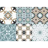 floorevents.com Placemat Vinyl | Baladi Blue floorevents.com Placemat Vinyl | Baladi Blue