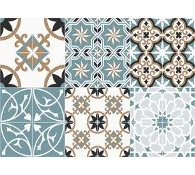 floorevents.com Placemat Vinyl | Baladi Blue