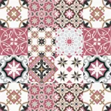 Vinyl rug | Baladi Red Vinyl rug | Baladi Red