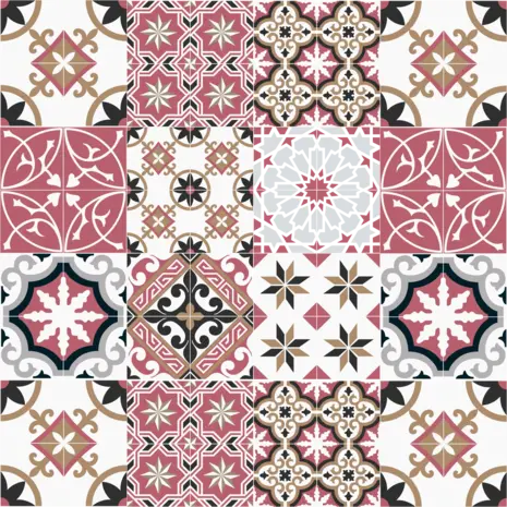 floorevents.com Vinyl rug | Baladi Red