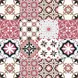 Vinyl rug | Baladi Red Vinyl rug | Baladi Red