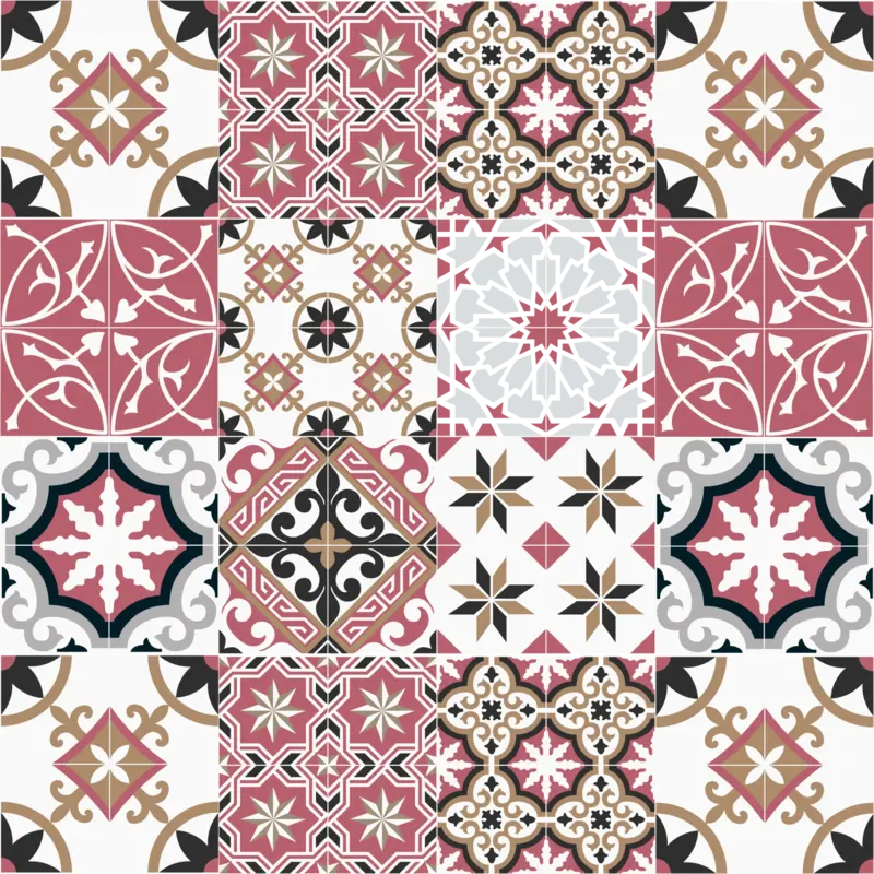Vinylteppich | Baladi Rot