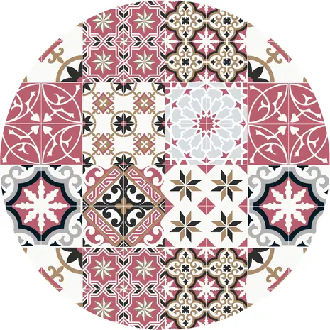 floorevents.com Vinylboden Rund | Baladi Rot