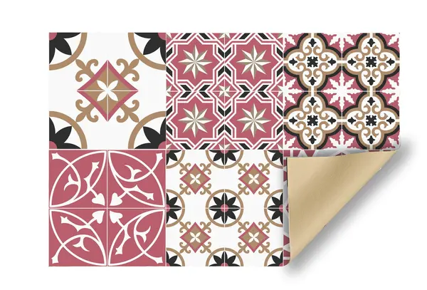 Vinyl Placemat | Baladi Red Vinyl Placemat | Baladi Red