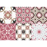 Placemat Vinyl | Baladi Red Placemat Vinyl | Baladi Red