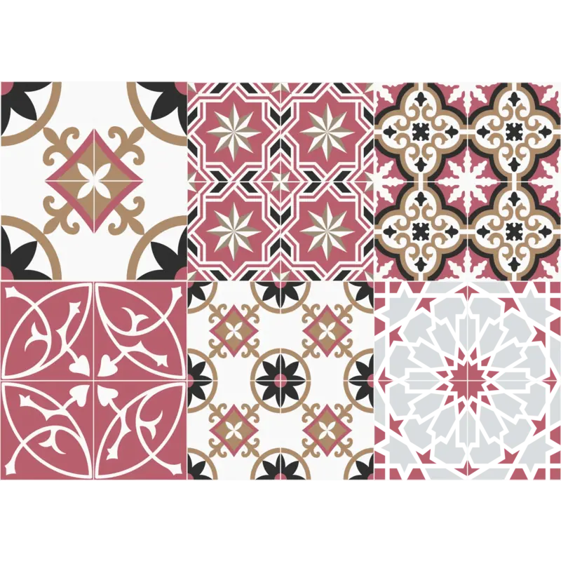 Set de table Vinyle | Baladi Rouge