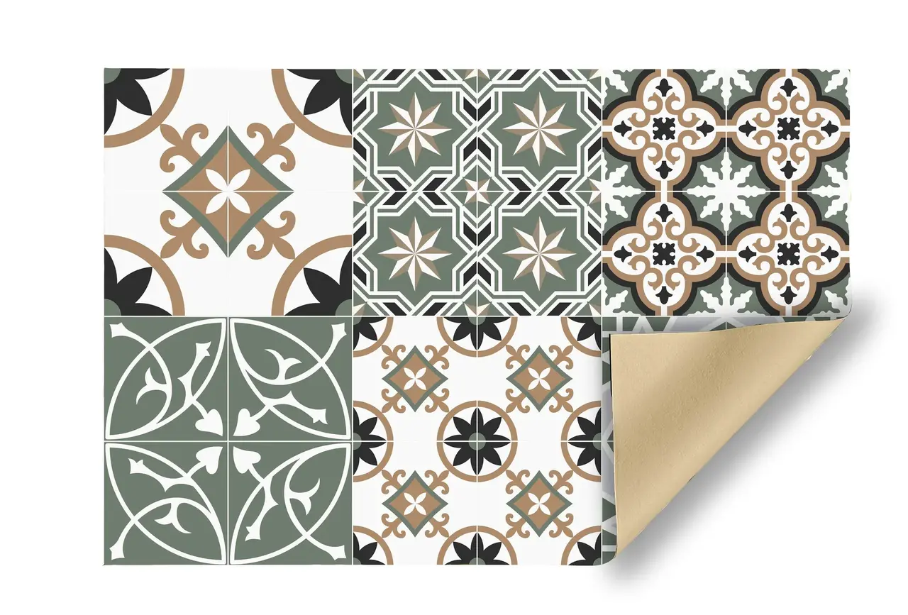 floorevents.com Placemat Vinyl | Baladi Green