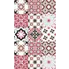 floorevents.com Kitchen runner Vinyl | Baladi Red