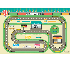 Speelkleed | Racebaan  zandvoort