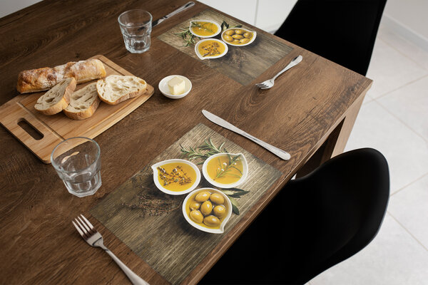 vinyl  Placemat | Olive