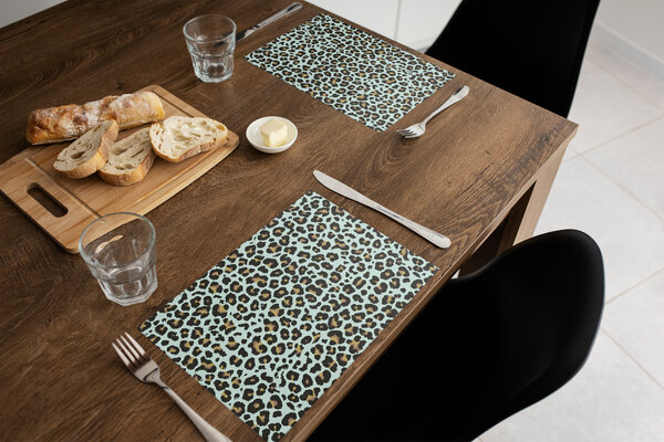 floorevents.com Placemat vinyl | Panther aqua