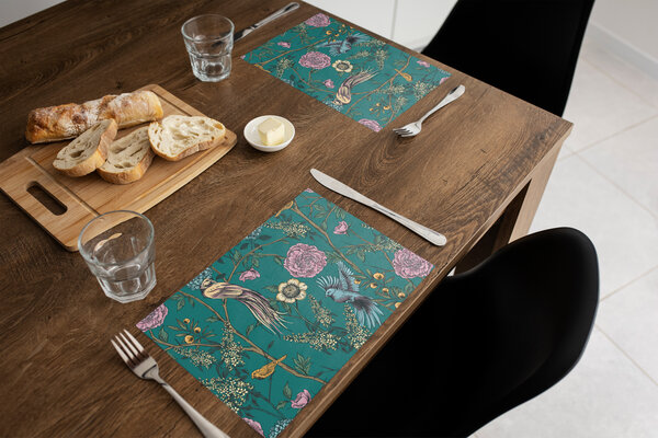 floorevents.com Placemat vinyl | Tropical paradise patrol