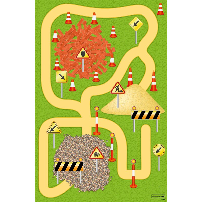 Spielmatte | Baustelle