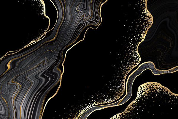 floorevents.com Inductie beschermer  | Dark sparkling marble