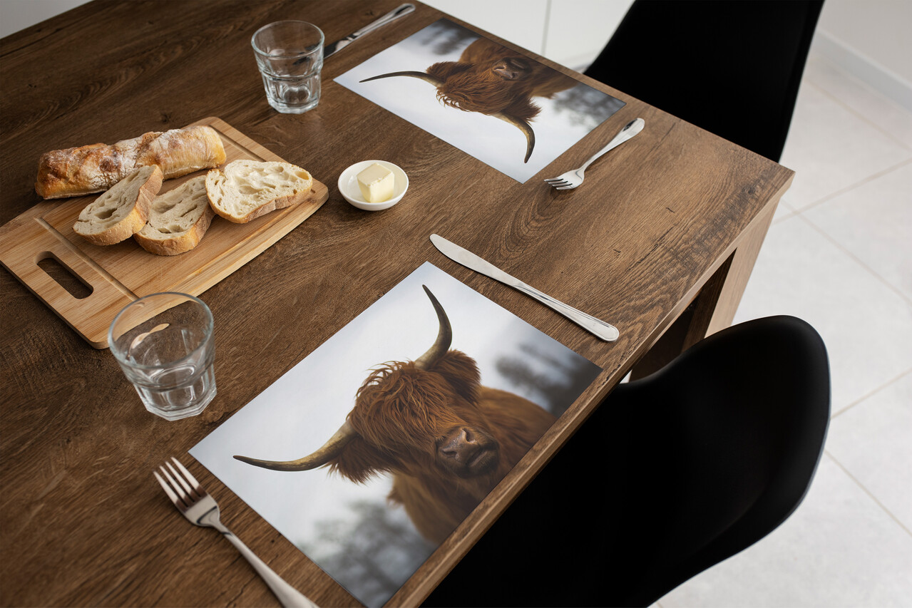 floorevents.com Placemat Vinyl | Schotse hooglander