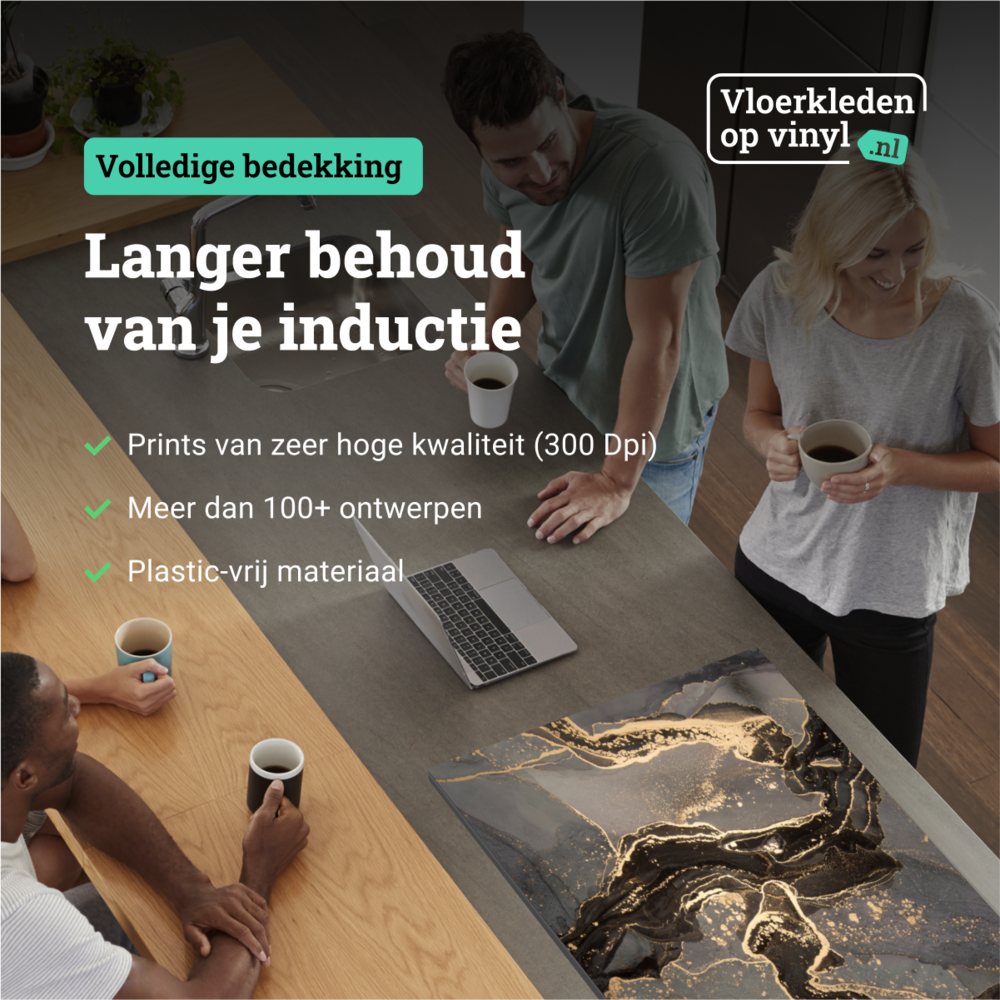 Induction protector  | Gold marble Induction protector  | Gold marble
