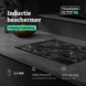 floorevents.com Induktionsschutz | Dunkel und Gold Marmor