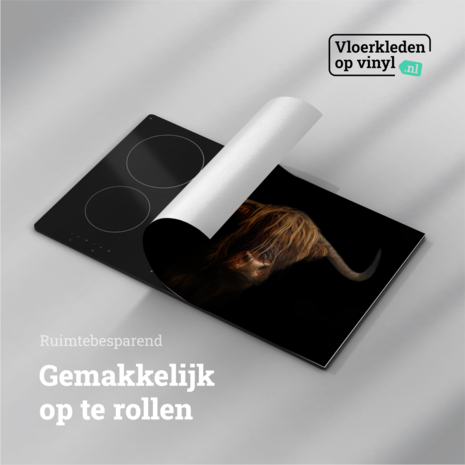 Inductie beschermer  | Schotse hooglander dark Inductie beschermer  | Schotse hooglander dark